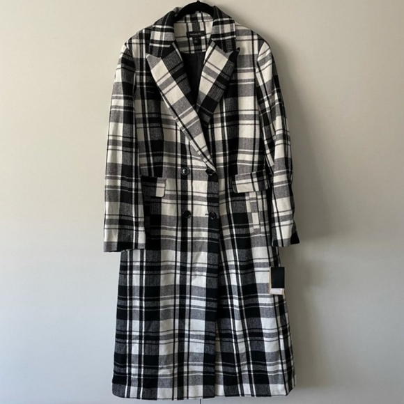 Halogen Plaid Coat 2X - Picture 3 of 4
